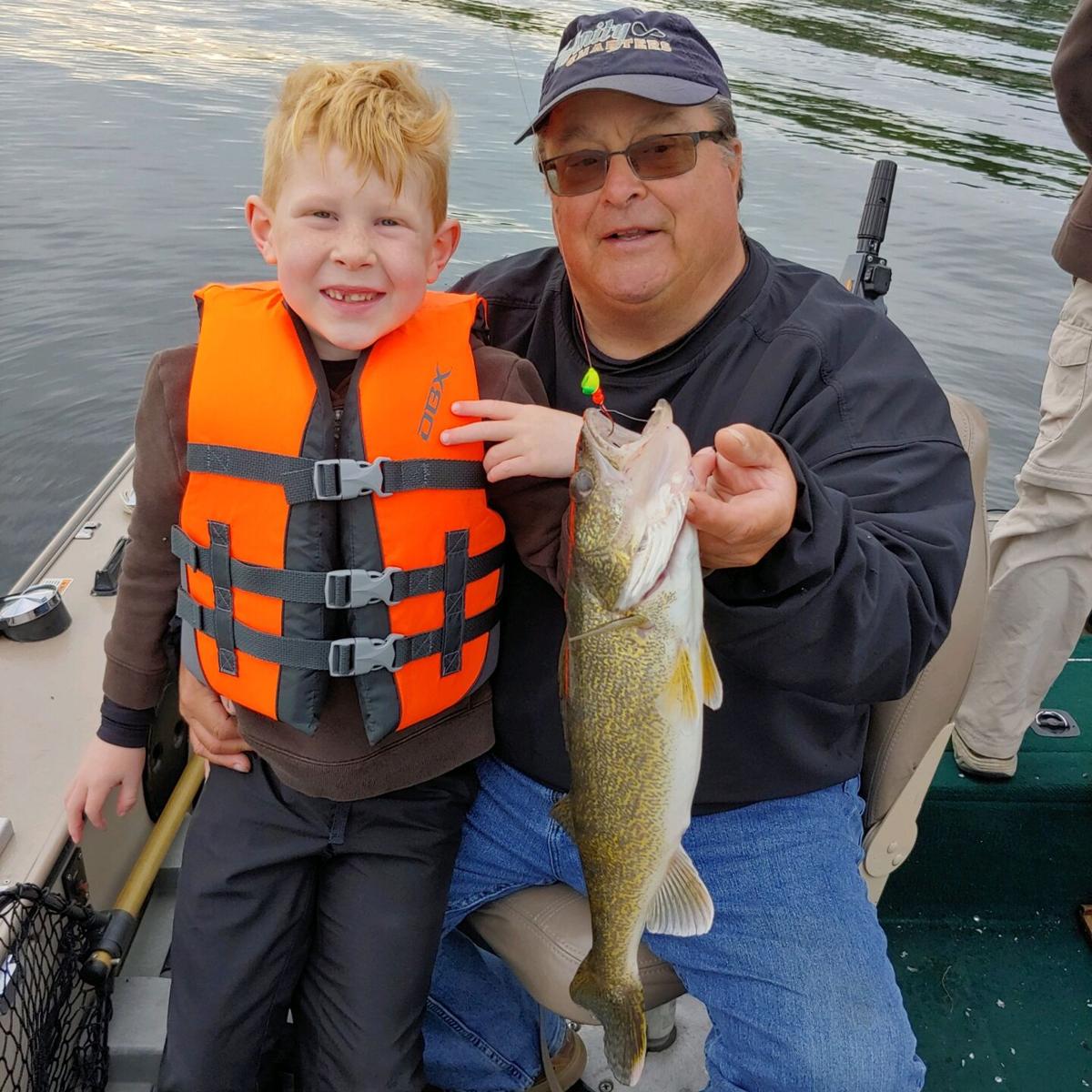 Brady Schweitz Frank Schoenacker Chatauqua Lake walleye