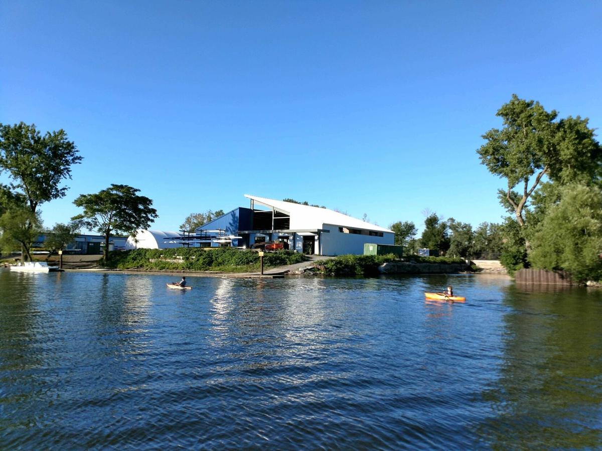 Buffalo Scholastic Rowing Association's new boathouse
