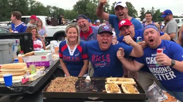 Bills' tailgate policy alters game routine for fans, businesses