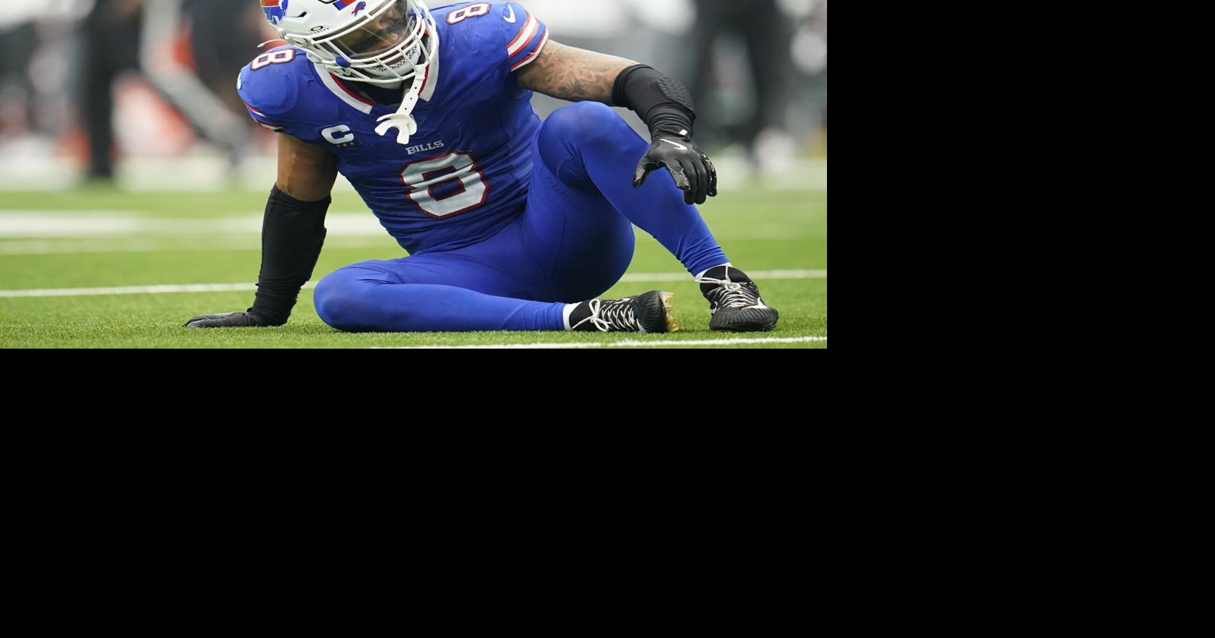 Terrel Bernard appears on Bills' injury report; fullback joins practice squad