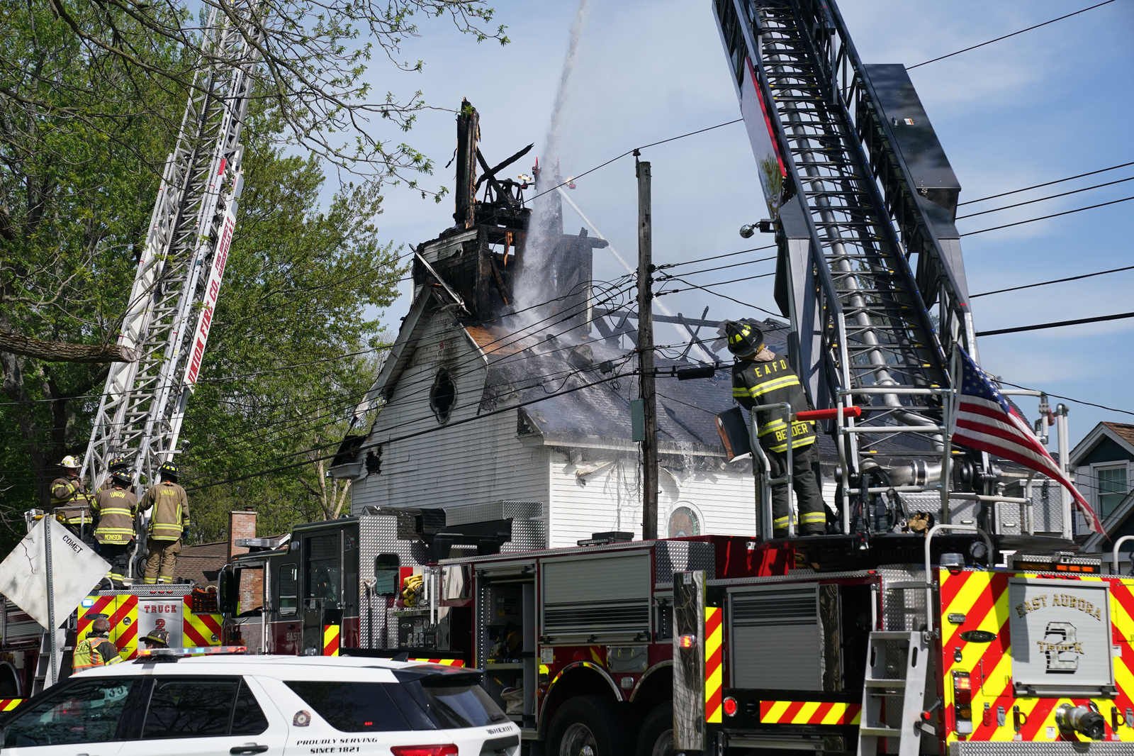 Faith Community Rallies After Elma Church Destroyed By Fire