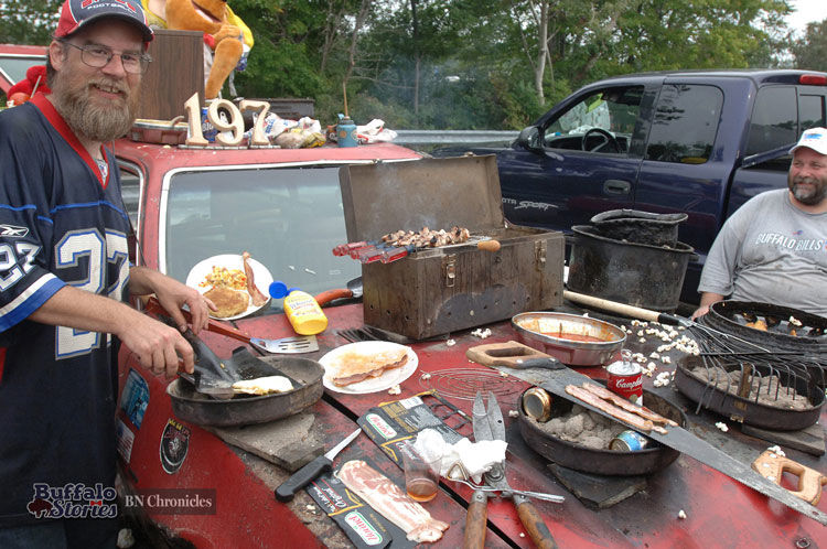 Just What We Need at a Buffalo Bills Tailgate Party — Earlier Access to Beer