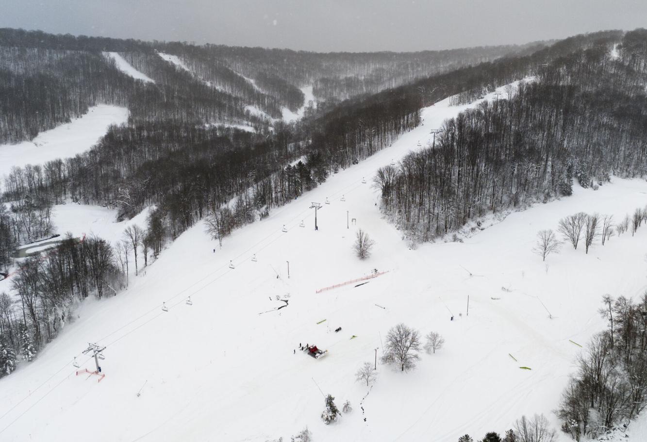 Photos Fresh snow covers the slopes at Holiday Valley Ski Resort