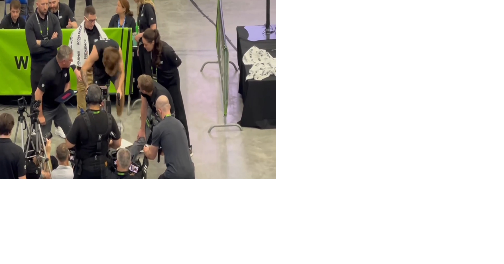 Gavin McKenna's Wingate bike test at the NHL Scouting Combine