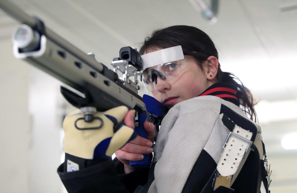 Clarence-High-School-Alexis-Kirk-rifle-harry-scull-jr