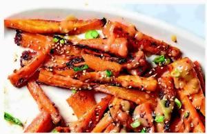 Miso glaze adds special touch to carrots