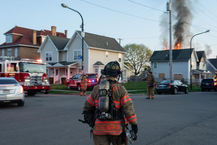 Fire damages vacant house on Buffalo's Lower West Side