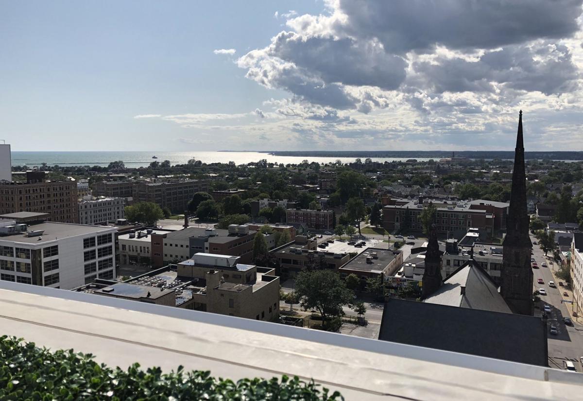 Aside from Manhattan, Buffalo now boasts highest rooftop bar in New