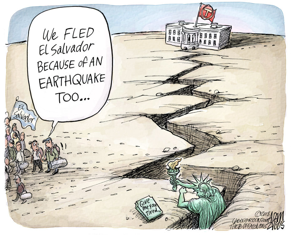 Adam Zyglis: The Earthquake