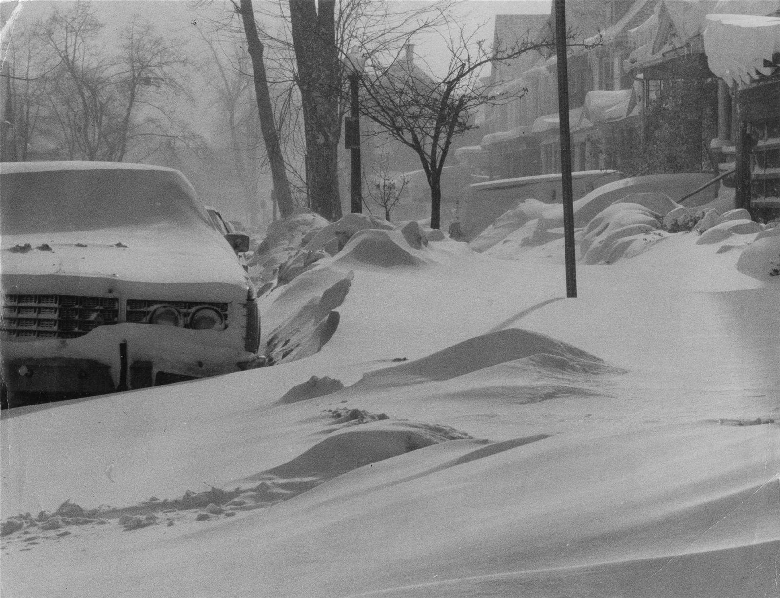 A look back the blizzard of 77