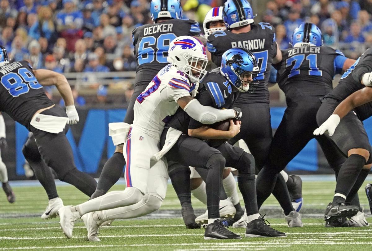 Observations: Bills' beleaguered defense hangs on vs. Lions