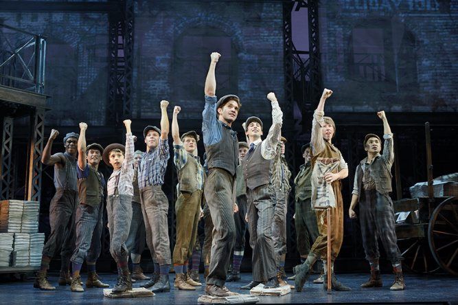 A Young Cast Fuels National Tour Of Newsies Local News Buffalonews Com