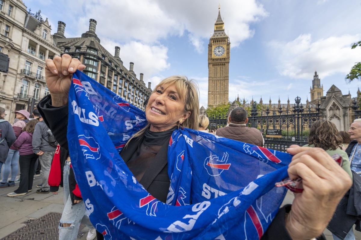 Buffalo Bills fans travel to London ahead of game against the Jacksonville  Jaguars