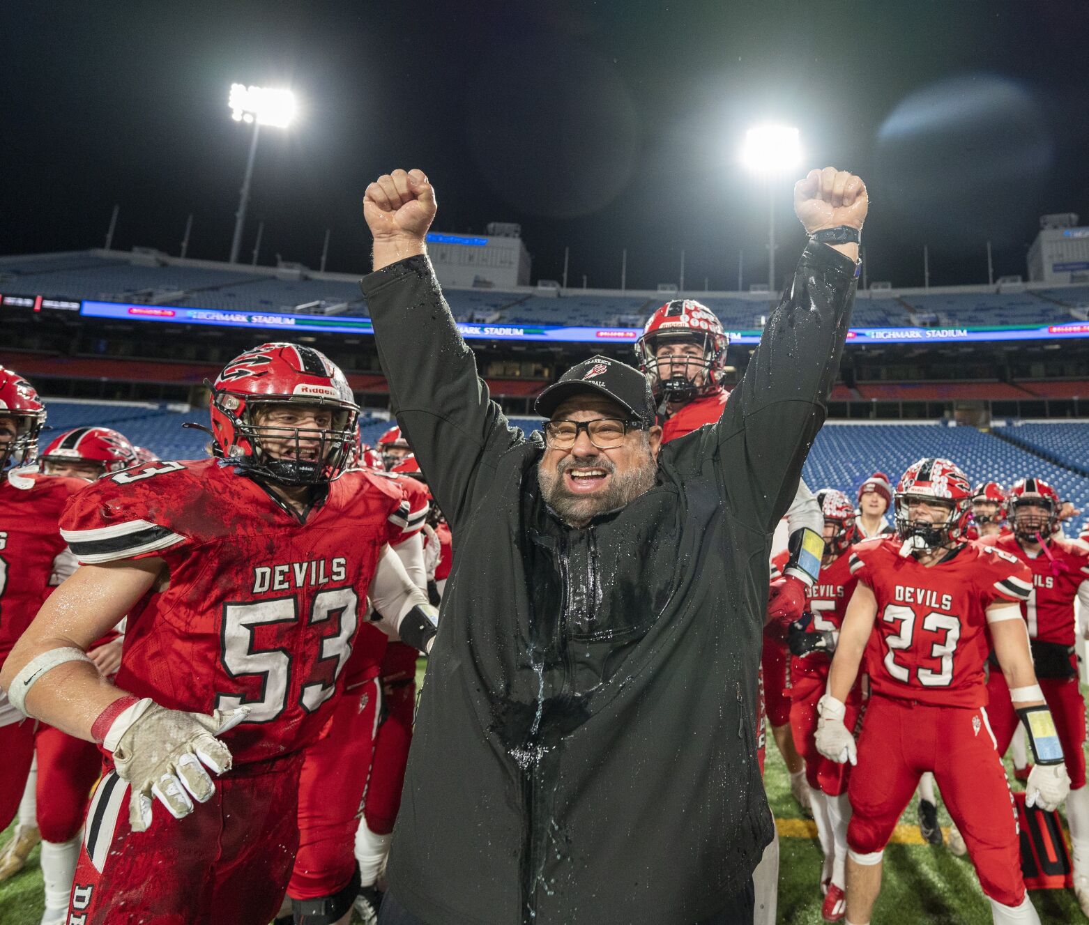 Clarence Football Dominates Lockport 43-16 in Section VI Class A Championship Win