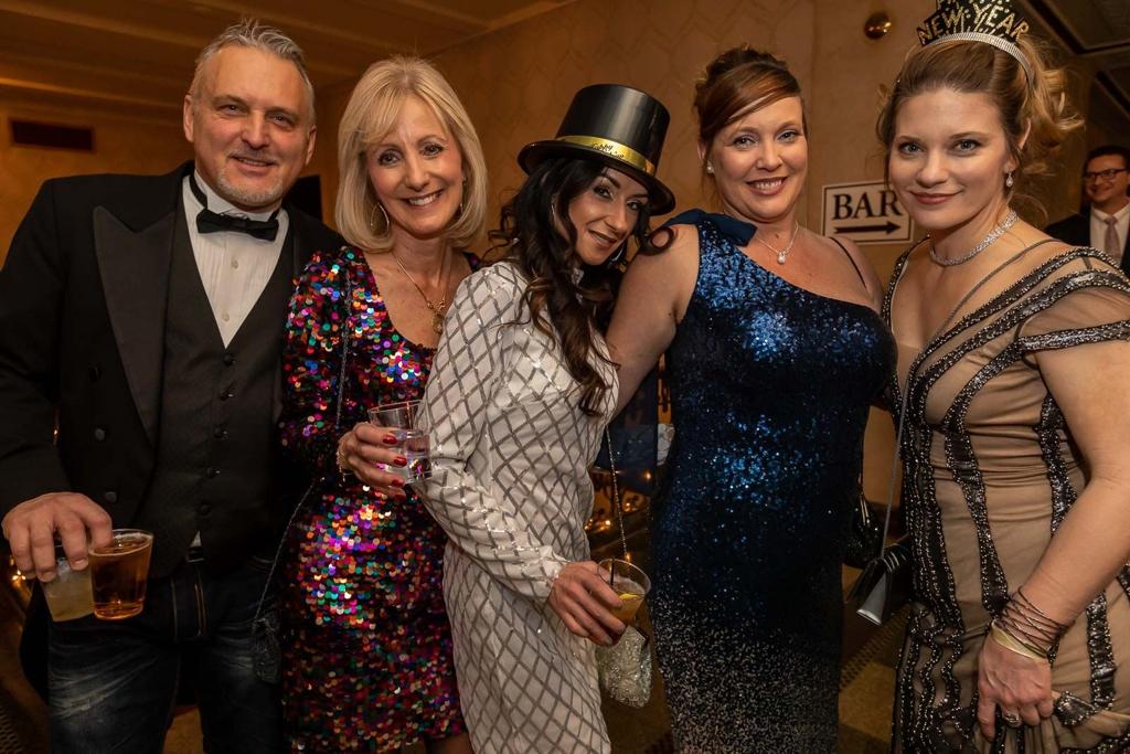Smiles at Statler City Ice Ball on New Year's Eve ...