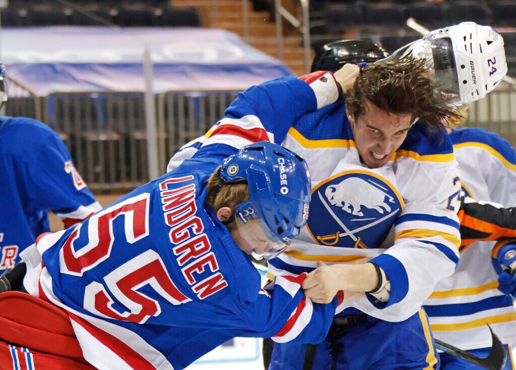 New York Rangers: Ryan Lindgren Pregame Media Availability