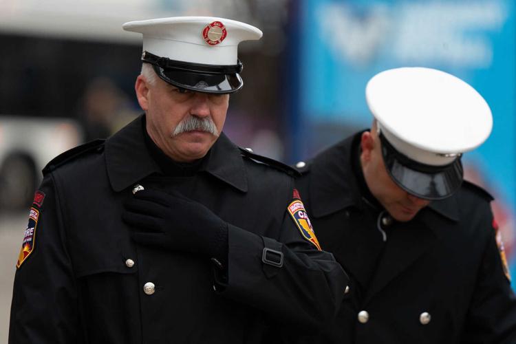Photos The funeral for fallen Buffalo firefighter Jason Arno