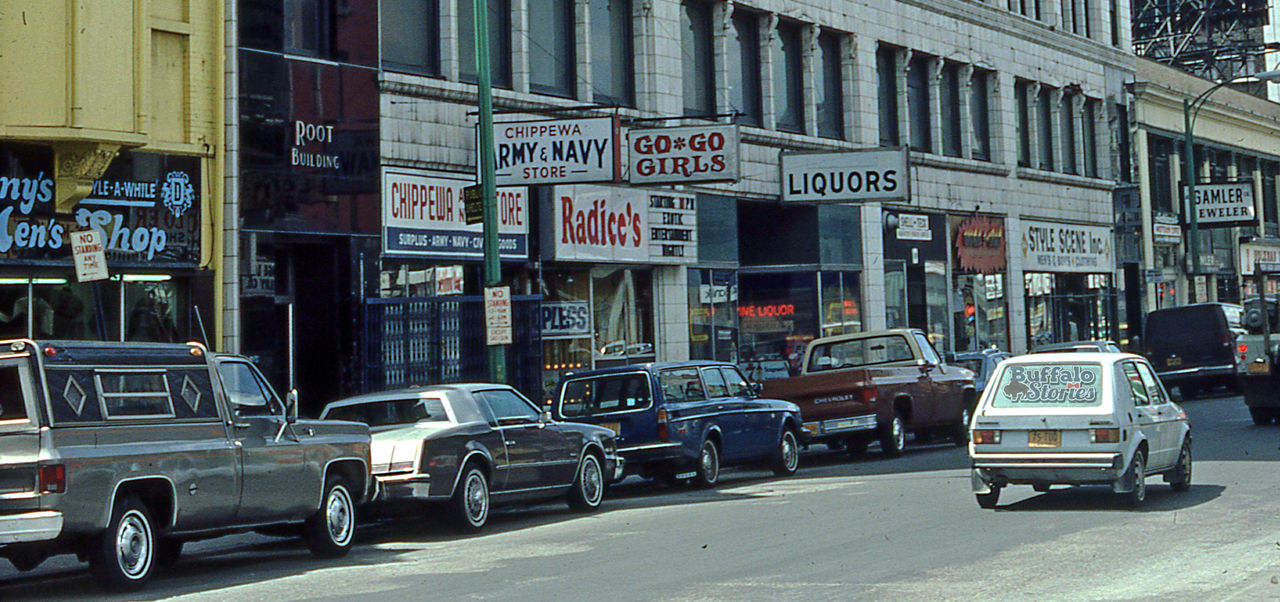 Buffalo in the 80s Radice s Go Go Girls on red light Chippewa