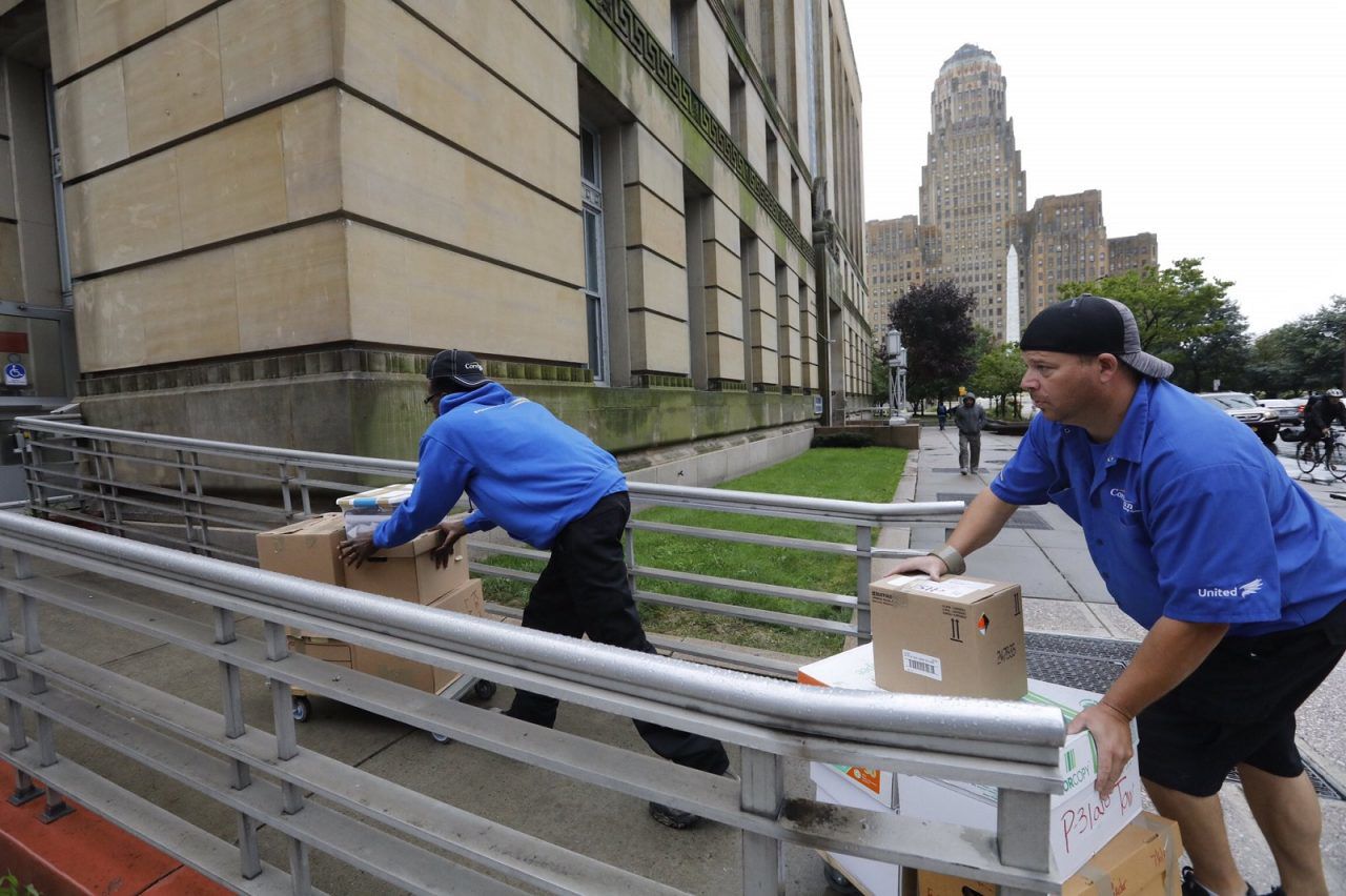 Buffalo Police Department Begins Move To New Headquarters