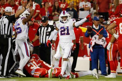 The Latest: Bills-Chiefs return from halftime weather delay