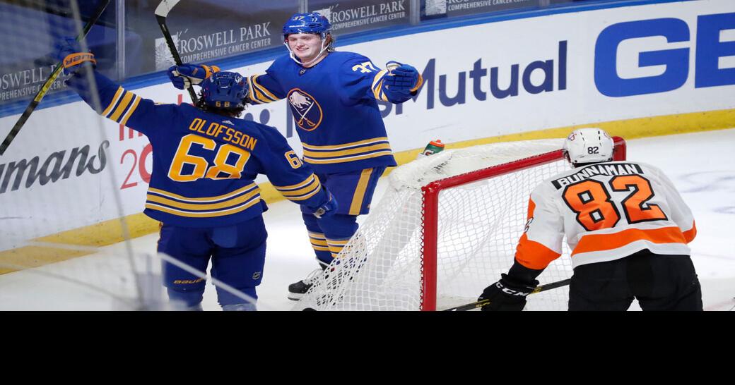 Sabres end 18-game skid with 6-1 win over Flyers