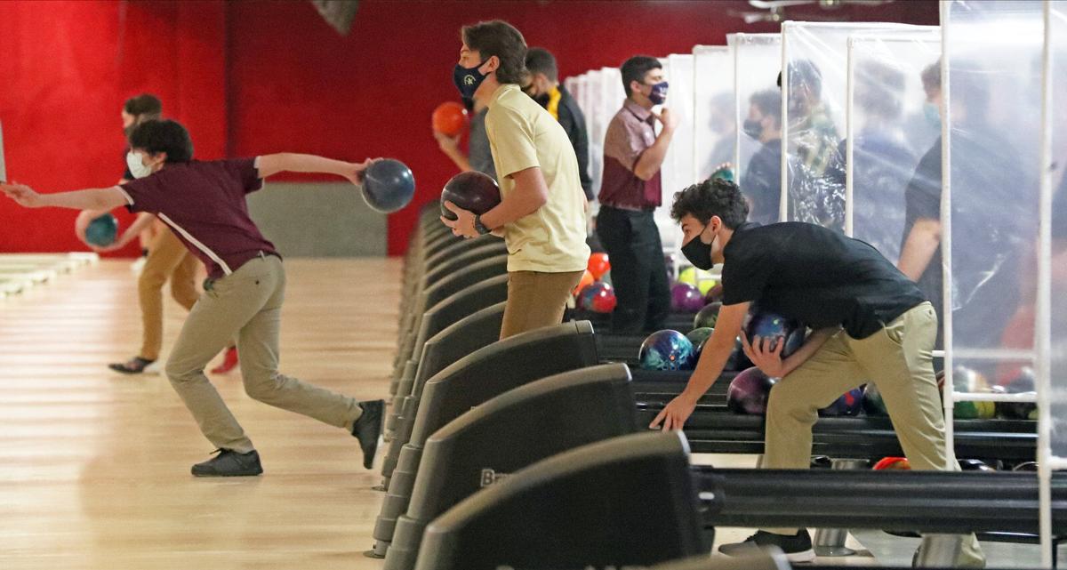 The first High School sports event of the winter is a Monsignor Martin bowling match. (copy)