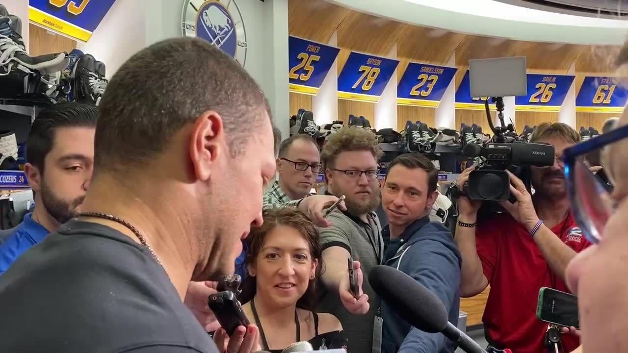 They Stuck To Their Game Plan”  Buffalo Sabres Captain Kyle Okposo After  Loss To Bruins 