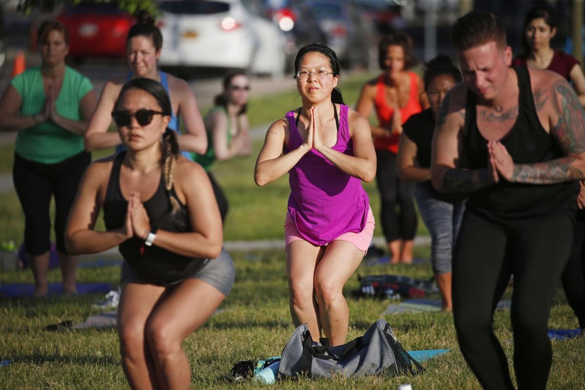 Outdoor group fitness classes return to Canalside, MLK Jr. Park