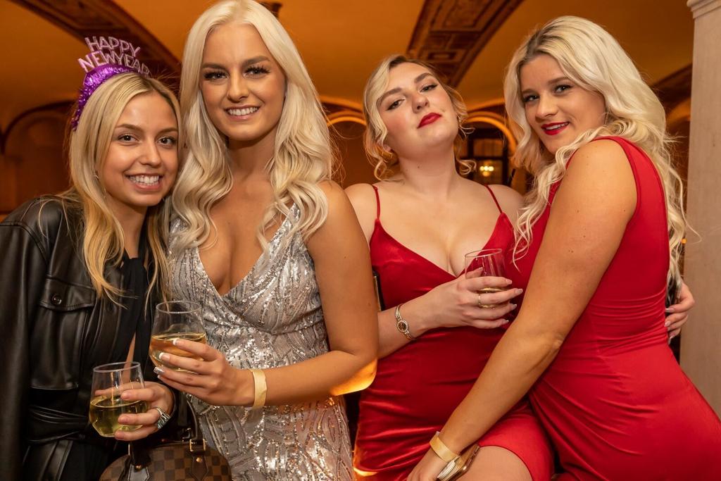 Smiles at Statler City Ice Ball on New Year's Eve ...