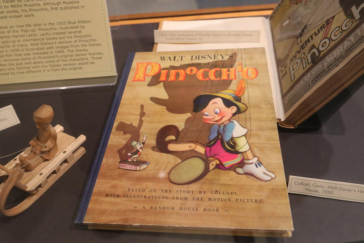 1939 Pinocchio Book with Color Illustrations from the Motion