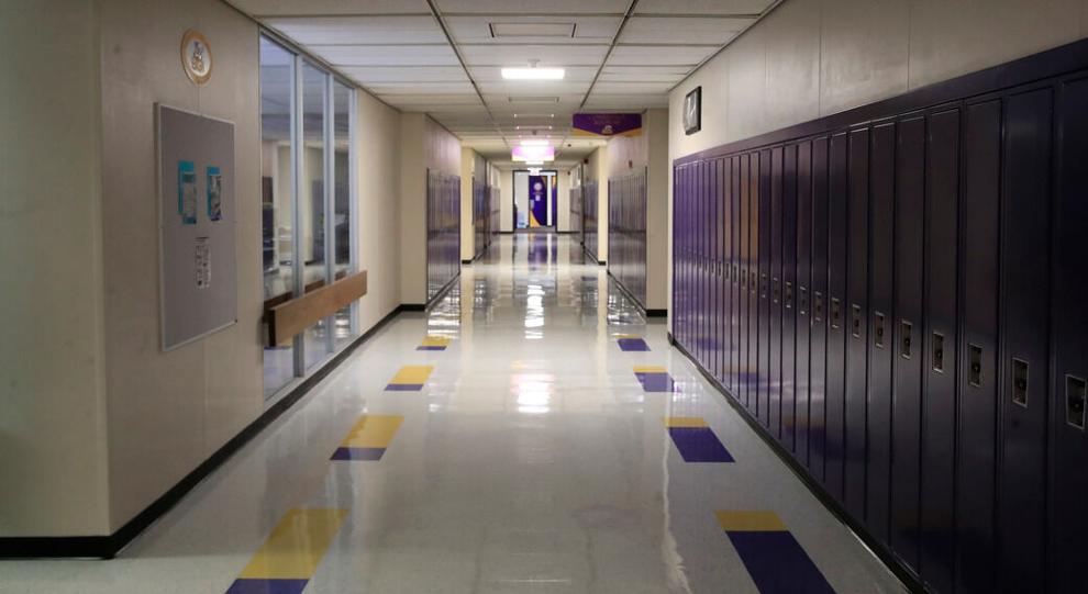 Take a look inside Springville schools, set up for social distancing