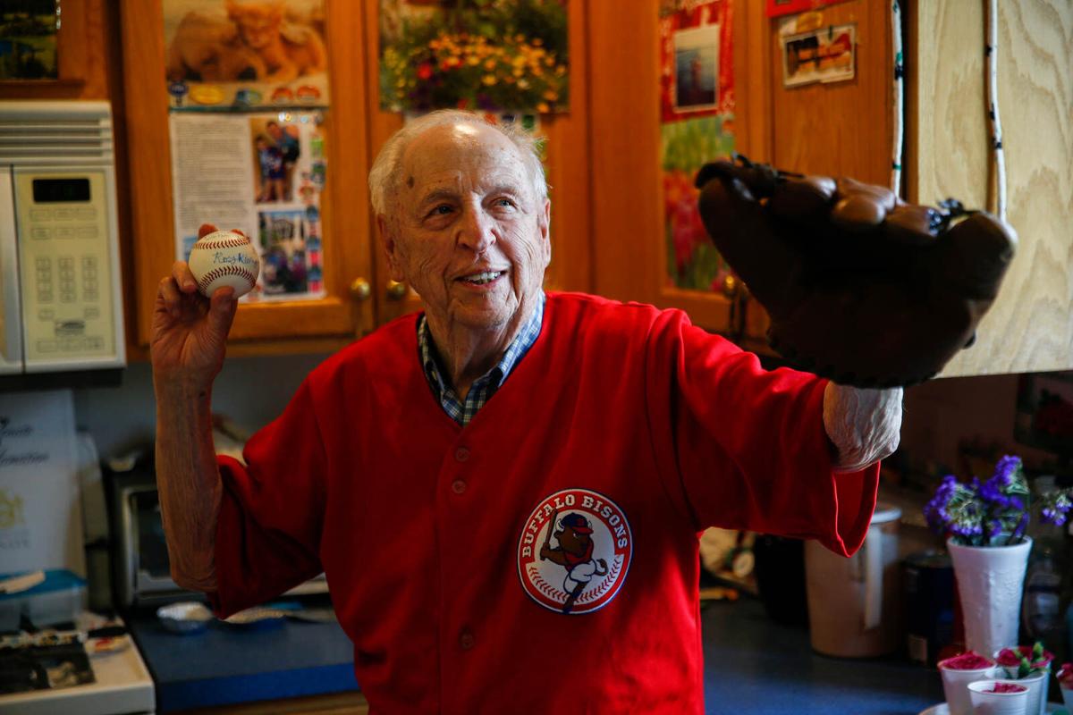 100-year-old World War II veteran throws first pitch at Syracuse