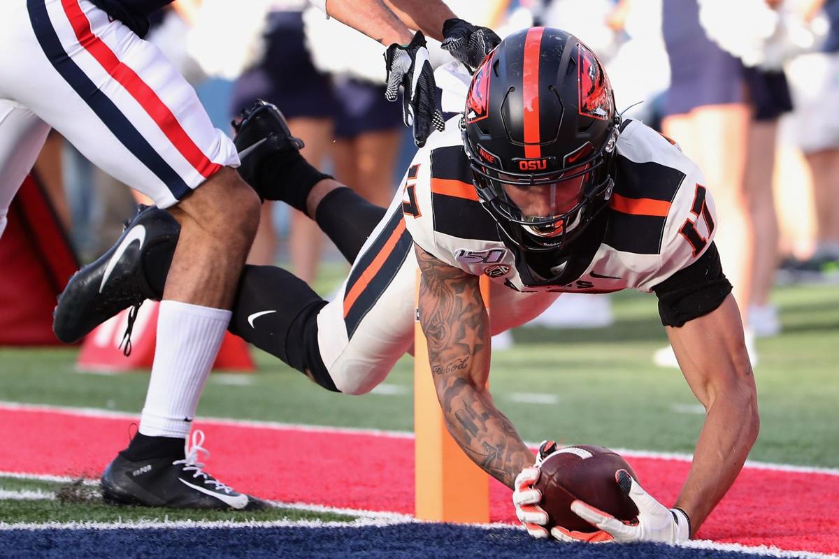 Former Oregon State star Isaiah Hodgins cashes in after breakout