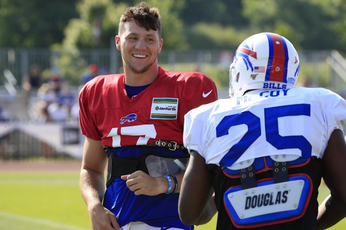 How Bills Qb Josh Allen Keeps Working Toward That Face Of The Franchise Expectation Buffalo Bills News Nfl Buffalonews Com