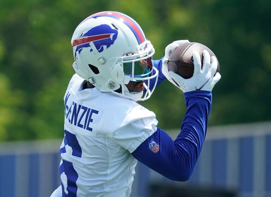 Buffalo Bills cornerback Christian Benford (47) lines up for a