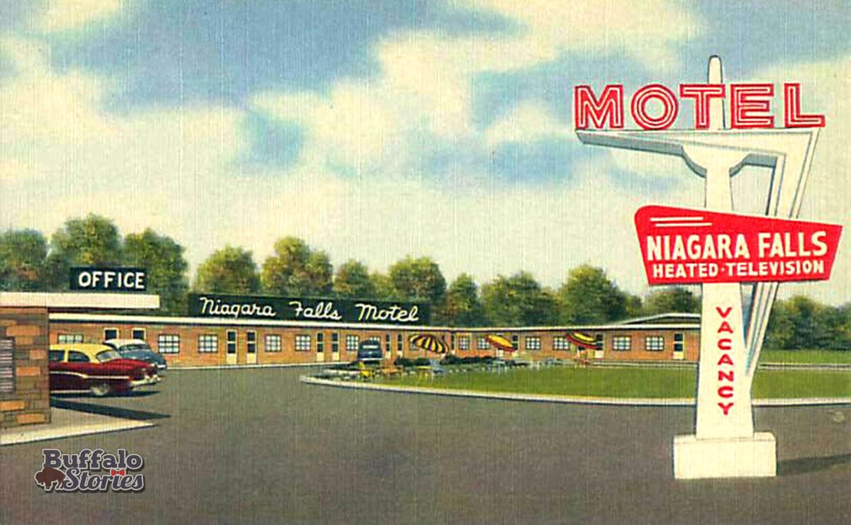 Basking in the neon glow of Niagara Falls Boulevard’s motel mecca