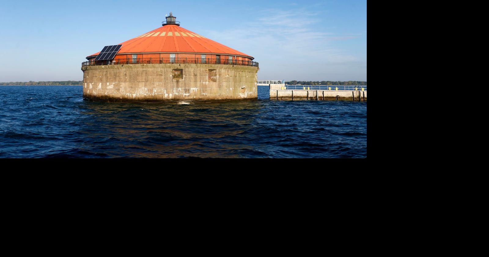 That round building in Lake Erie Get a look inside the Buffalo Water