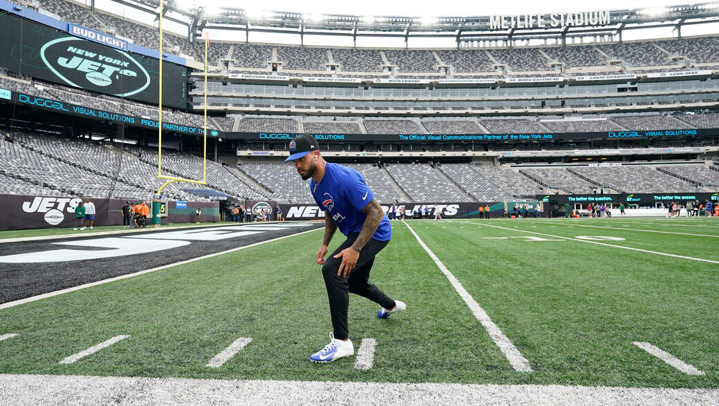 OTA Observations: Damar Hamlin doing some drills