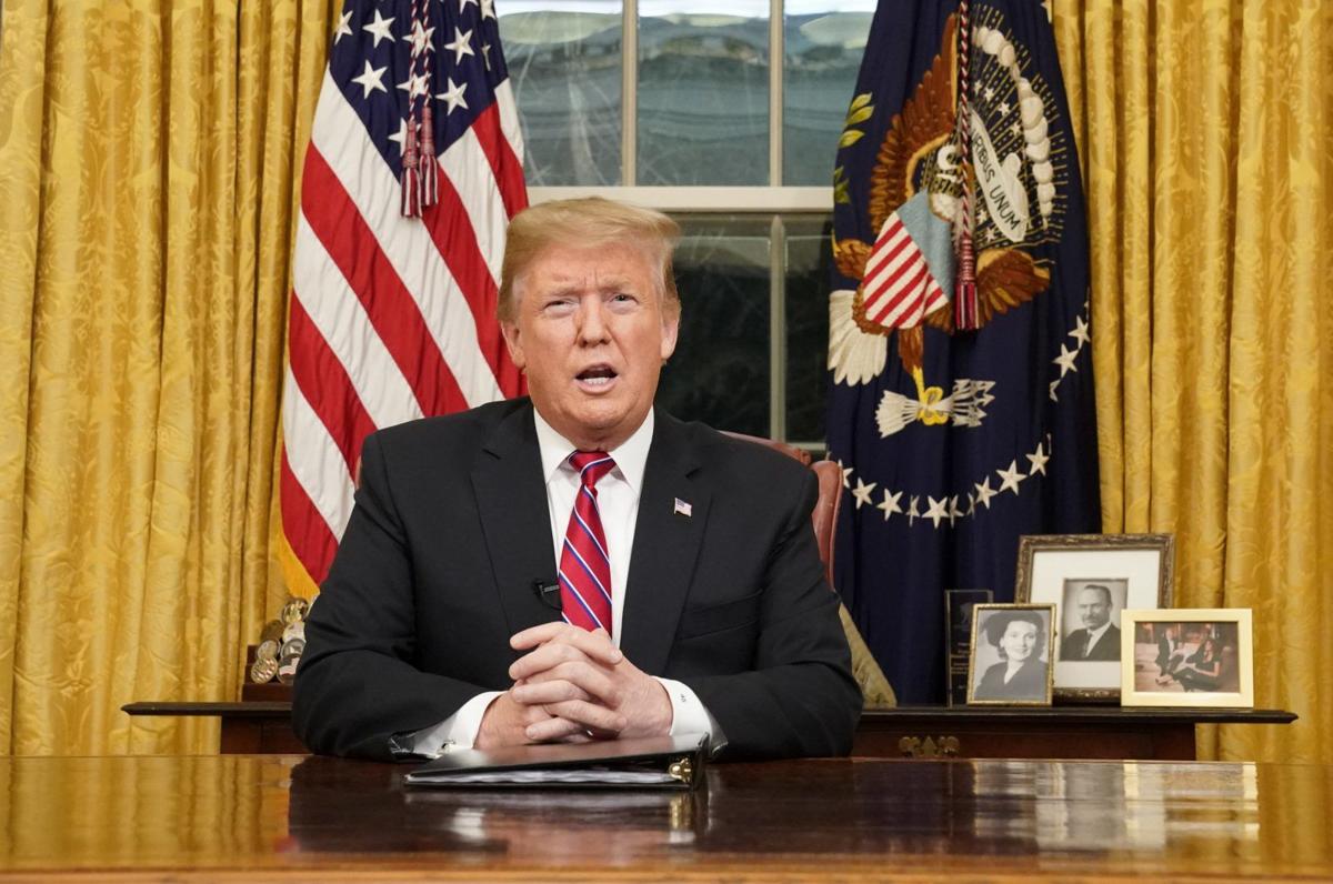 Trump Appeals Directly To U S For Border Wall National News