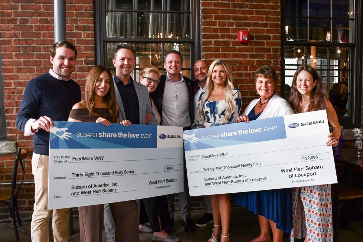 West Herr Subaru shares the love with FeedMore WNY