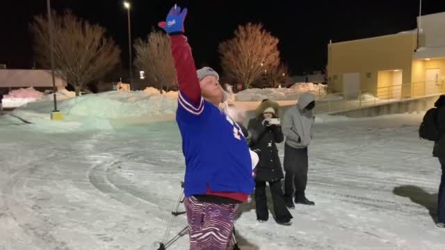 Bills Mafia' shows support at airport after loss to Chiefs