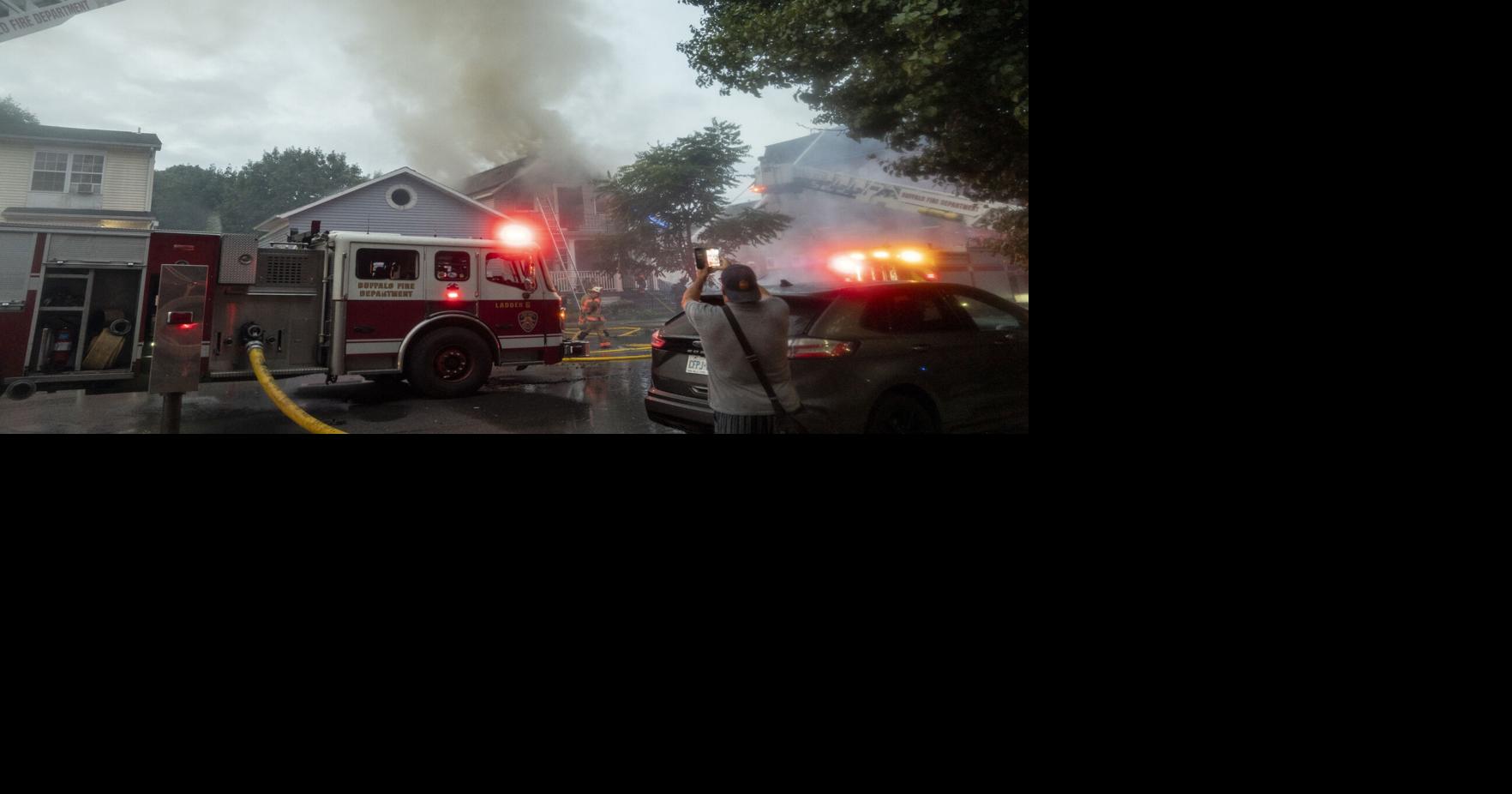 3-alarm fire on Connecticut Street on Buffalo's West Side
