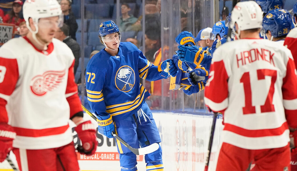 Inside the NHL: Owen Power put up an electric performance vs. Lightning in  Rasmus Dahlin's absence