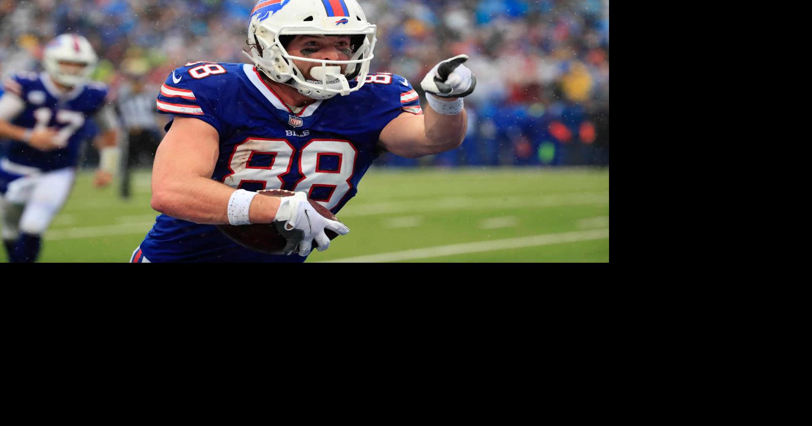 Bills' Dawson Knox working with vision specialist, eyeing big leap