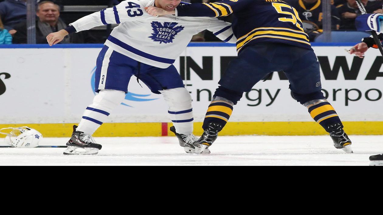 Sabres Ristolainen On Kadri Argument Gif It Was Funny Buffalo Sabres News Buffalonews Com