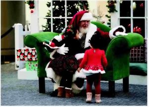Malls may be going away, but Santa Claus endures