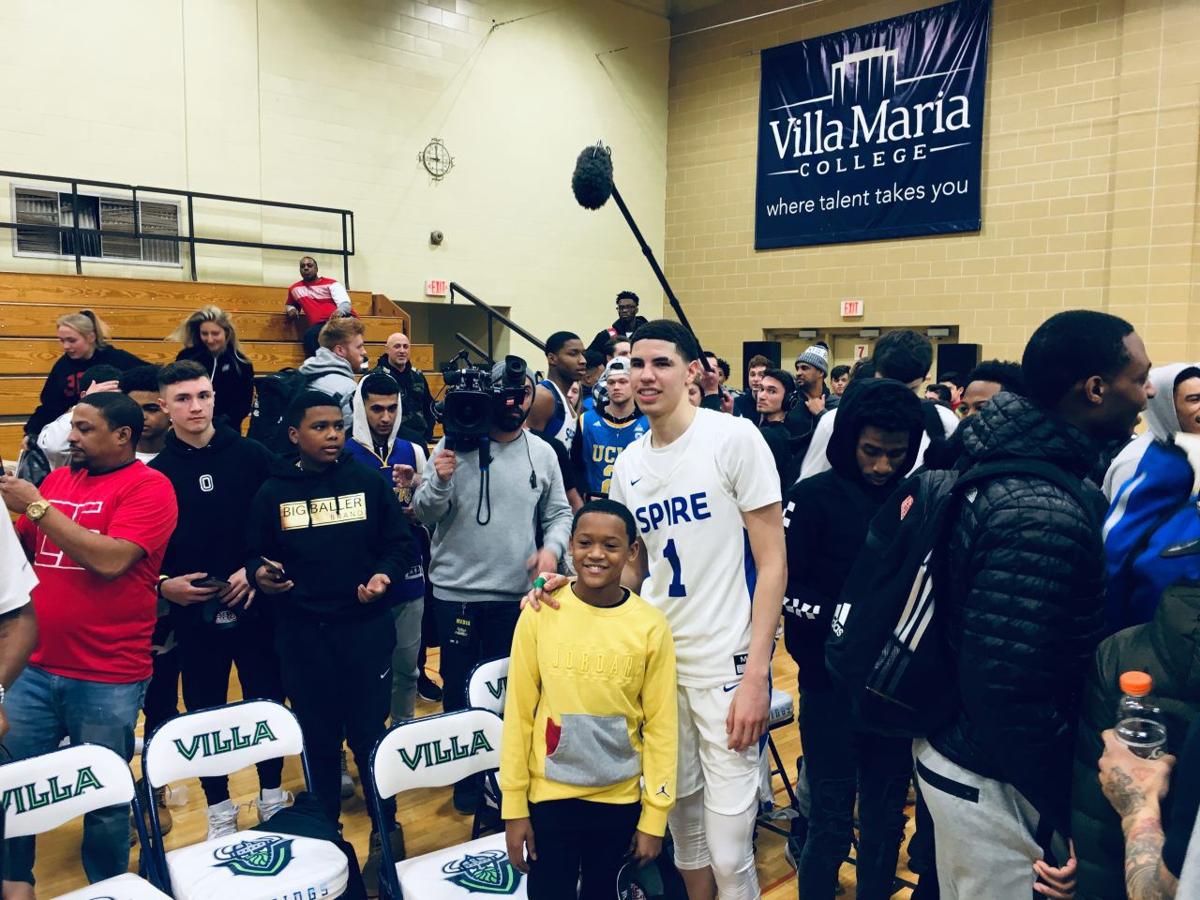 Ball Family Entertains At Basketball Showcase Ticket Delivers