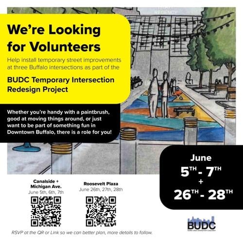 Call for Volunteers: BUDC Temporary Intersection Redesign Project