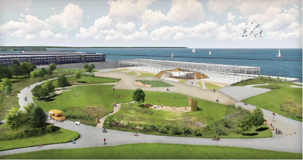 Outer Harbor amphitheater rendering