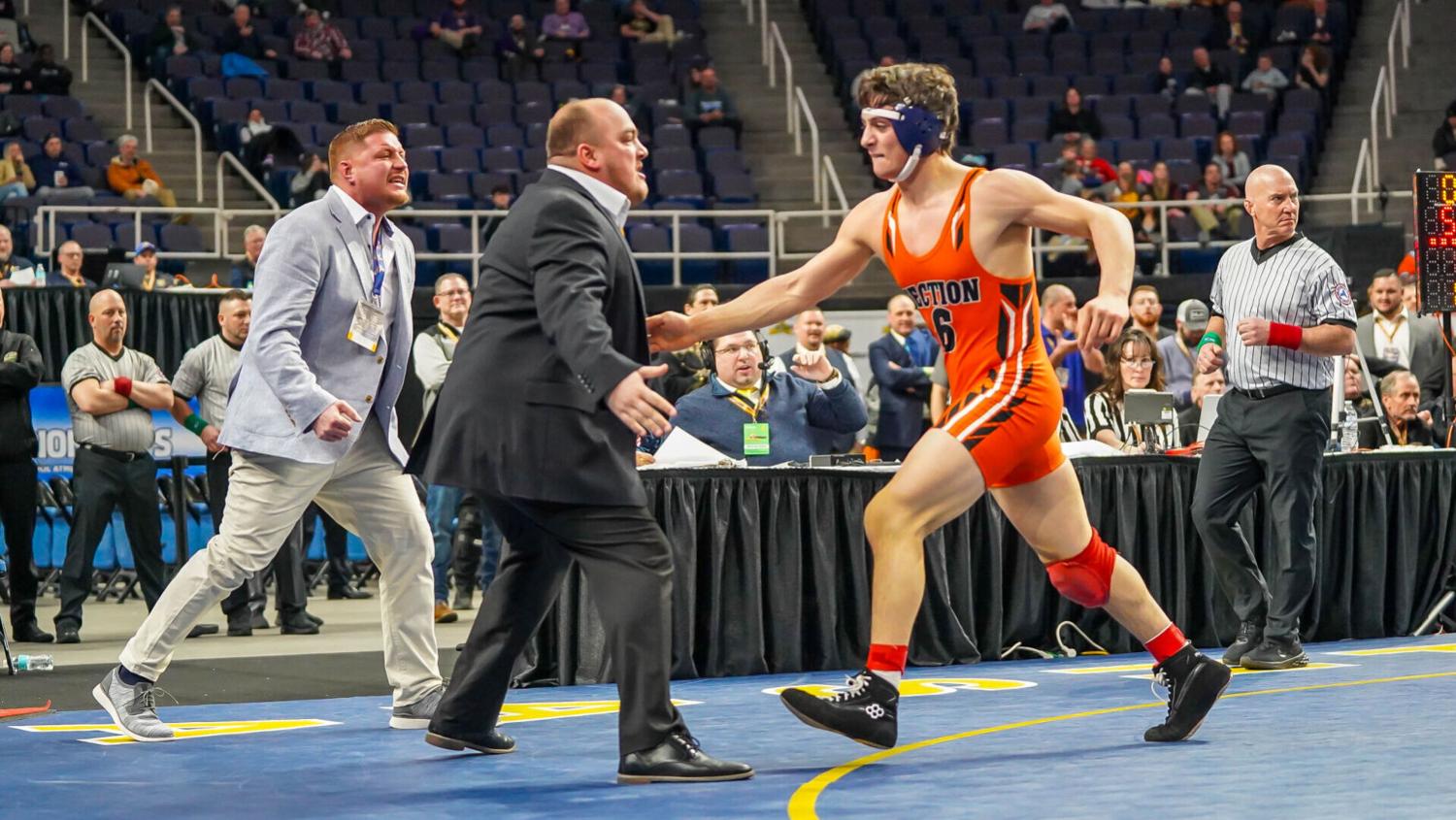 LaPlante, Caldwell, Hoose bring wrestling titles back to WNY